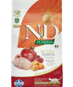 FARMINA N&D PUMPKIN CODORNIZ para GATO ESTERELIZADO