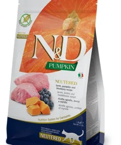FARMINA N&D PUMPKIN CORDERO para GATO ESTERELIZADO