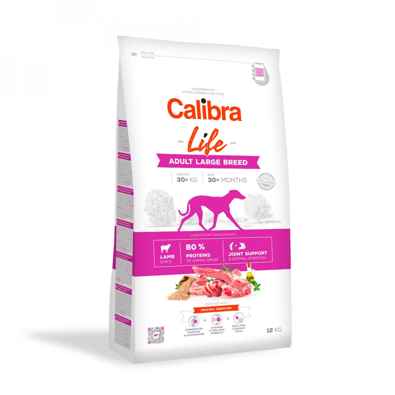 Calibra Life con Cordero para Perro Adulto Grande 12kg