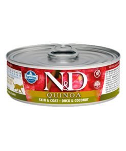 Farmina ND Quinoa Skin&Coat Pato Lata para Gato 80gr