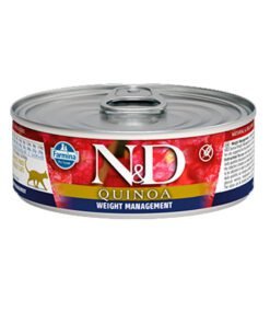 Farmina ND Quinoa Control de Peso Lata Cordero para Gato 80gr