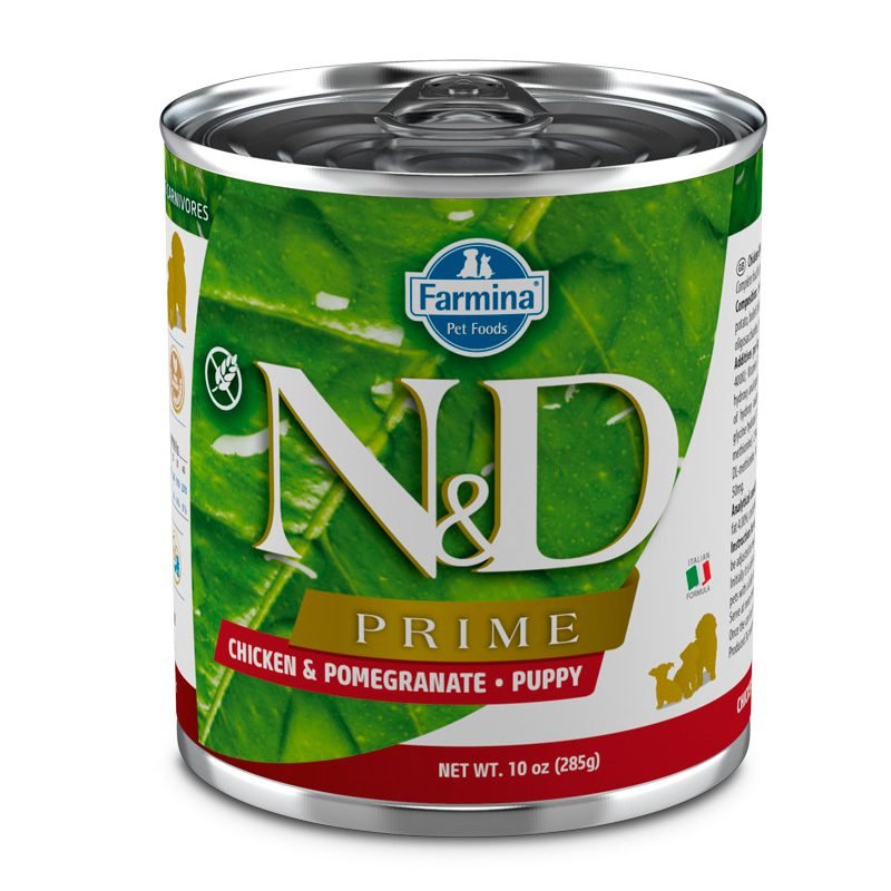 Farmina N&D Prime Lata para Cachorro con Pollo 285gr