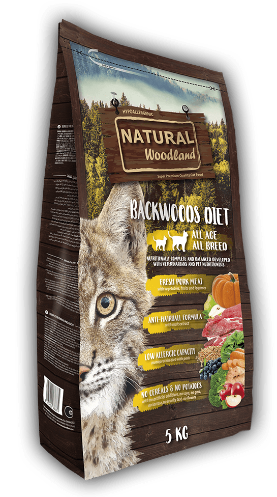 Natural Woodland Backwoods Diet Pienso para Gato