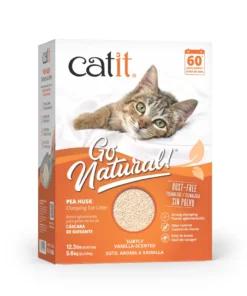 Catit Arena Natural Aglomerante de Cáscara de Guisante – Vainilla 5,6kg