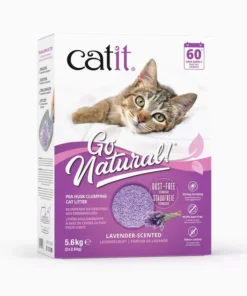 Catit Arena Natural Aglomerante de Cáscara de Guisante - Lavanda 5,6kg