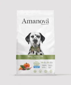Amanova Divine Rabbit Pienso Digestion Monoprotéico con Conejo para Perro Adulto