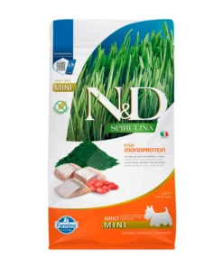 Farmina N&D Spirulina Pienso para Perros Pequeños de Arenque 2kg