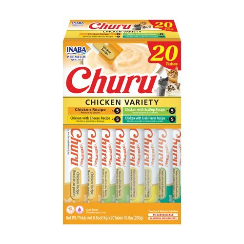 Churu Snack Sabores de Pollo 20 unidades