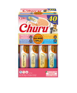Churu Snack Sabores de Salmon 40 unidades