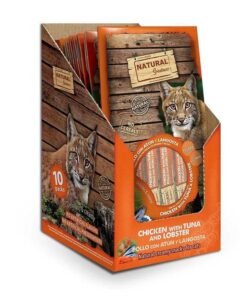 Natural Greatness Snack Crema De Pollo Con Atún y Langosta Para Gatos