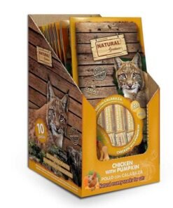 Natural Greatness Snack Crema De Pollo Con Calabaza Para Gatos